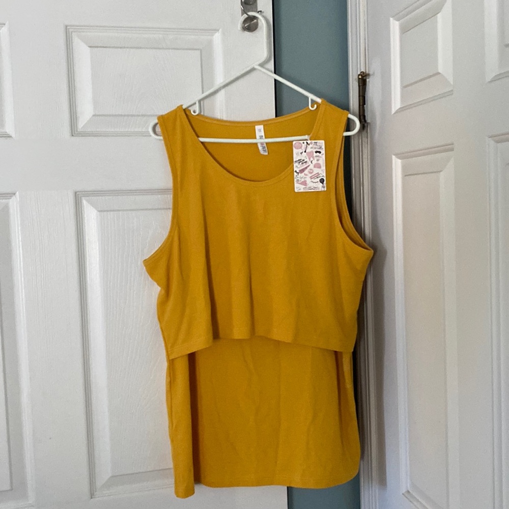Latched Mama Ribbed Nursing Tank